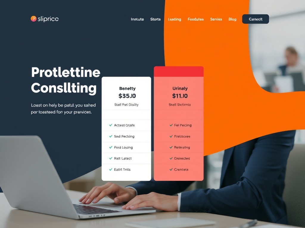 Professional pricing bg for Professional Productivity Consulting website